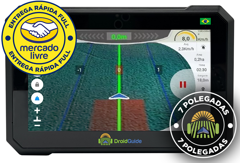 DroidGuide GPS 7 polegadas